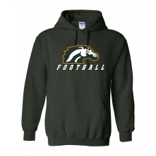Montville Broncos Football Hooded Sweatshirt
